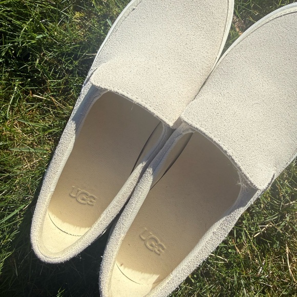 UGG Neutral Slip-On Suede Sneakers - Picture 6 of 7